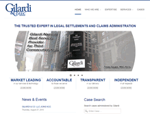Tablet Screenshot of gilardi.com